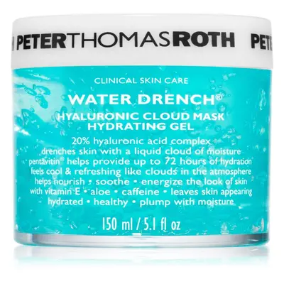 Peter Thomas Roth Water Drench Hyaluronic Cloud Mask Hydrating Gel hydratační gelová maska s kys