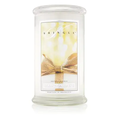 Kringle Candle Gold & Cashmere vonná svíčka 624 g