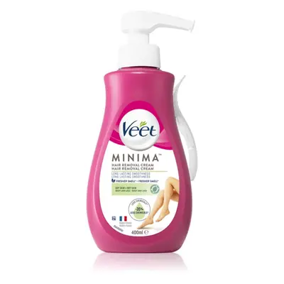 Veet Minima Dry Skin hydratační depilační krém pro suchou pokožku 400 ml