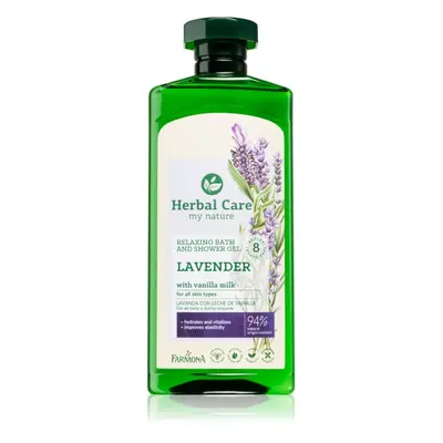 Farmona Herbal Care Lavender sprchový a koupelový gel s levandulí 500 ml