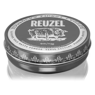 Reuzel Hollands Finest Pomade Extreme Hold pomáda na vlasy s matným efektem 113 g