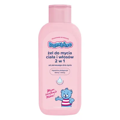 Bambino Baby Body & Hair šampon a mycí gel 2 v 1 pro děti od narození 400 ml