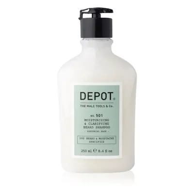 Depot 500 BEARD & MOUSTACHE SPECIFICS NO. 501 MOISTURIZING & CLARIFYING BEARD SHAMPOO hydratační