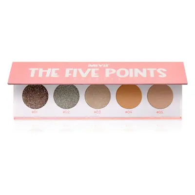 Miyo Eyeshadow The five points paletka očních stínů odstín 15 Consequences 1 ks