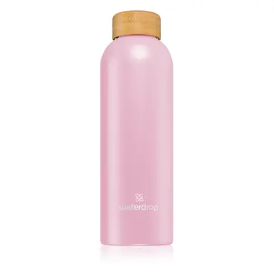 Waterdrop Thermo Steel nerezová láhev na vodu barva Pastel Pink Matt 600 ml