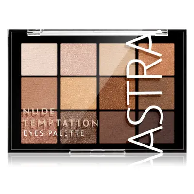 Astra Make-up Palette The Temptation paleta očních stínů odstín Nude Temptation 15 g