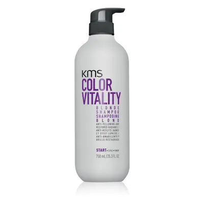 KMS Color Vitality Blonde Shampoo hydratační šampon pro blond vlasy 750 ml