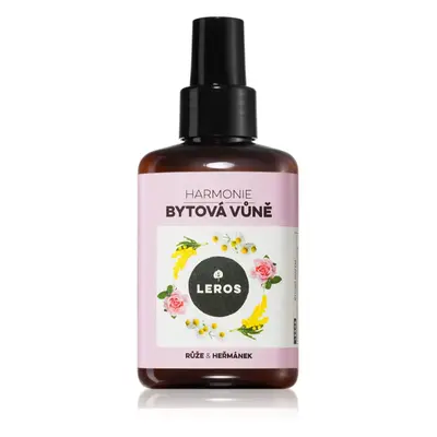 Leros Bytová vůně růže & heřmánek bytový sprej 100 ml