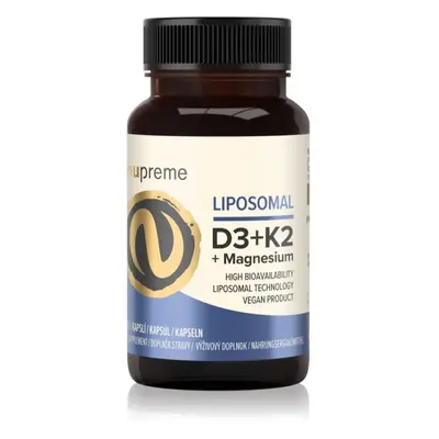 Nupreme Liposomal D3 + K2 + Magnesium kapsle pro normální funkci imunitního systému, stav kostí,