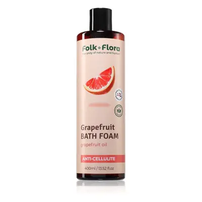 Folk & Flora Grapefruit pěna do koupele 400 ml