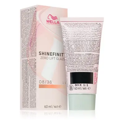 Wella Professionals Shinefinity Zero Lift Glaze demi-permanentní barva na vlasy odstín 08/38 - H