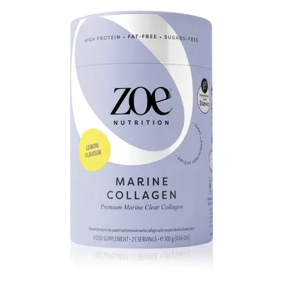 ZOE Marine Collagen Clear Collagen mořský kolagen příchuť Lemon 300 g