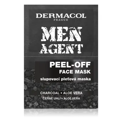 Dermacol Men Agent slupovací maska proti černým tečkám s aktivním uhlím pro muže 15 ml