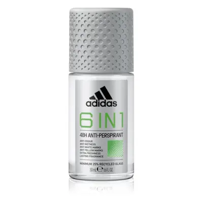 Adidas Cool & Dry 6 in 1 antiperspirant roll-on pro muže 50 ml