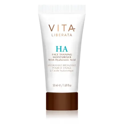 Vita Liberata Face Tanning Moisturiser with Hyaluronic Acid hydratační pleťový krém se samoopalo