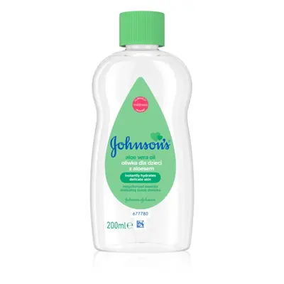 Johnson's® Care olej s aloe vera 200 ml