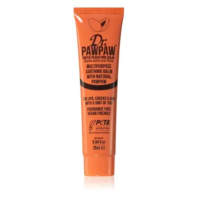 Dr. Pawpaw Peach Pink tónovací balzám na rty a tváře 25 ml