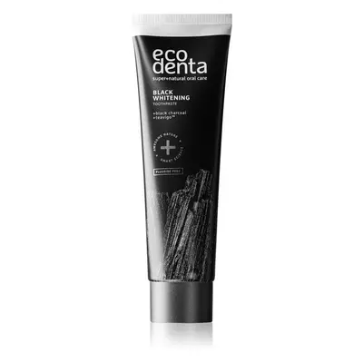 Ecodenta Expert Black Whitening černá bělicí zubní pasta bez fluoridu 100 ml