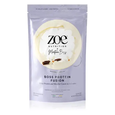 ZOE Boss Protein Fusion syrovátkový protein s vitaminem C příchuť Haevenly Vanilla 454 g