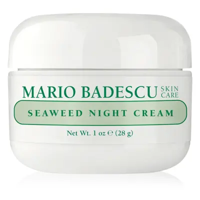 Mario Badescu Seaweed Night Cream noční hydratační krém s minerály 28 g