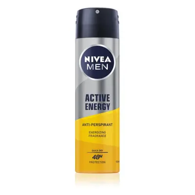 Nivea Men Active Energy antiperspirant ve spreji pro muže 150 ml