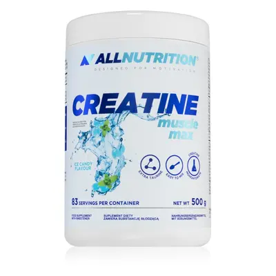 Allnutrition Creatine Muscle Max podpora sportovního výkonu příchuť Ice Candy 500 g