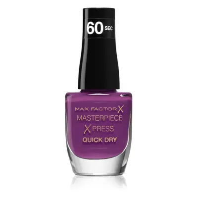 Max Factor Masterpiece Xpress rychleschnoucí lak na nehty odstín 360 Pretty As Plum 8 ml