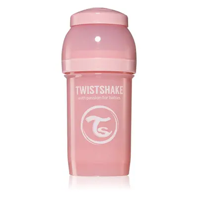 Twistshake Anti-Colic Pink kojenecká láhev anti-colic 180 ml