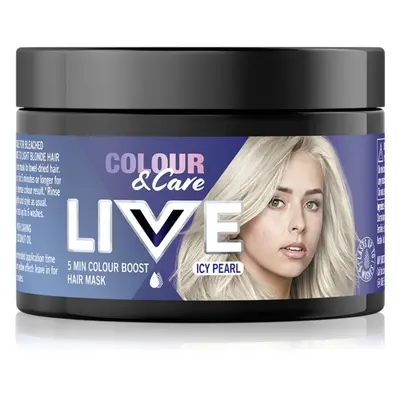 Schwarzkopf LIVE Colour & Care barvicí maska na vlasy odstín Icy Pearl 150 ml