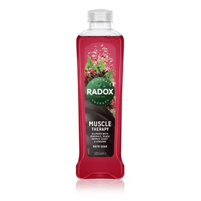 Radox Men Muscle Therapy pěna do koupele Black Pepper & Ginseng 500 ml