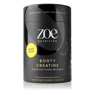 ZOE Booty Creatine kreatin monohydrát příchuť Lemonade 250 g