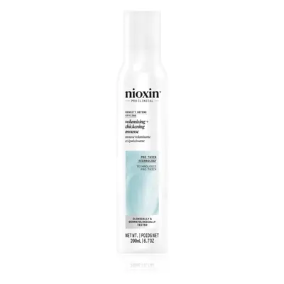 Nioxin Density Defend Styling Volumizing pěnové tužidlo pro objem vlasů 200 ml