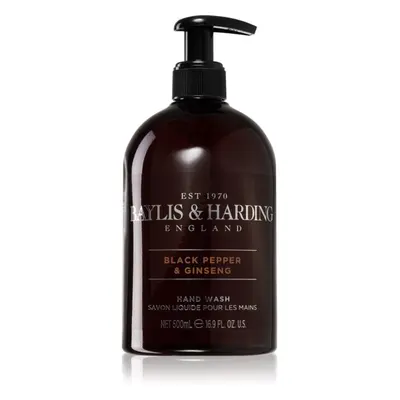 Baylis & Harding Black Pepper & Ginseng tekuté mýdlo na ruce 500 ml