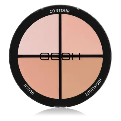 Gosh Contour'n Strobe konturovací a rozjasňující paleta odstín 001 Light 15 g