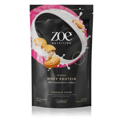 ZOE Whey Protein syrovátkový protein s kolagenem příchuť Cookies N'Dream 454 g