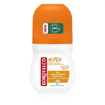 Borotalco Active Mandarin & Neroli osvěžující kuličkový deodorant roll-on 50 ml