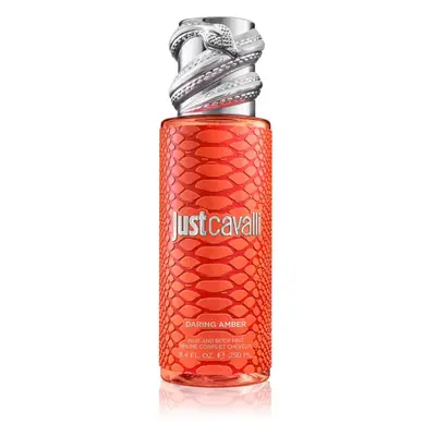 Roberto Cavalli Just Cavalli Daring Amber parfémovaný tělový sprej pro ženy 250 ml