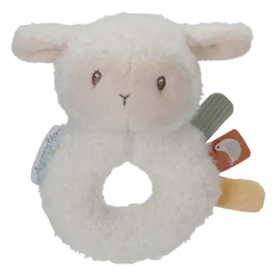 Little Dutch Little Farm Ring Rattle Sheep chrastítko 1 ks