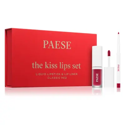 Paese The Kiss Lips Set Classic Red dárková sada odstín 06 Classic Red