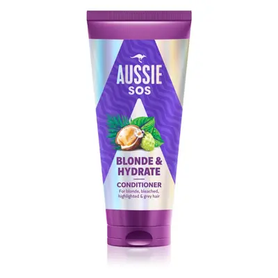 Aussie SOS Blonde Hydrate hydratační kondicionér pro blond vlasy 200 ml