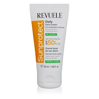 Revuele Sunprotect Oil Control ochranný pleťový krém pro mastnou pleť SPF 50+ 50 ml