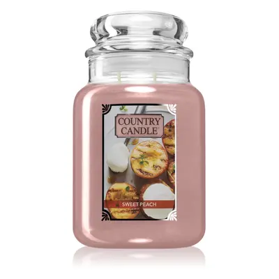 Country Candle Sweet Peach vonná svíčka 680 g