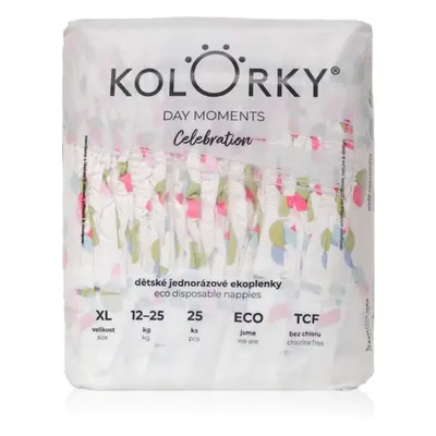 Kolorky DAY Moments Celebration jednorázové EKO pleny Size XL 12-25 kg 25 ks