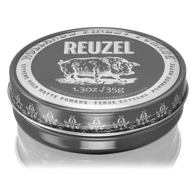 Reuzel Hollands Finest Pomade Extreme Hold pomáda na vlasy s matným efektem 35 g