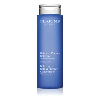 Clarins Relax Bath & Shower Concentrate sprchový a koupelový gel s esenciálními oleji 200 ml