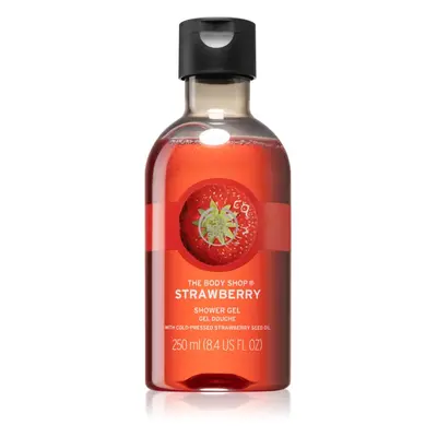 The Body Shop Strawberry Shower Gel osvěžující sprchový gel 250 ml