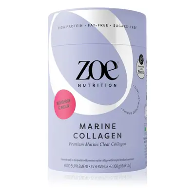 ZOE Marine Collagen Clear Collagen mořský kolagen příchuť Raspberry 300 g