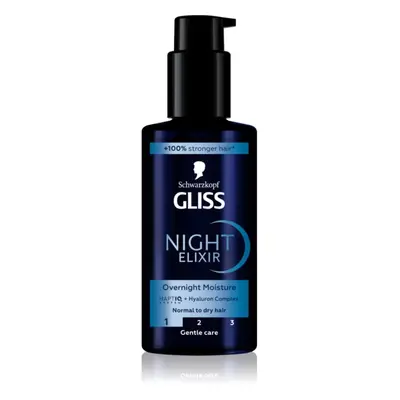 Schwarzkopf Gliss Night Elixir bezoplachový elixír pro suché vlasy 100 ml