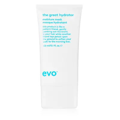 EVO Hydrate The Great Hydrator hydratační maska pro lesk suchých a křehkých vlasů 150 ml