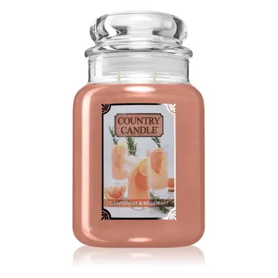 Country Candle Grapefruit & Rosemary vonná svíčka 680 g